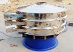 304 Stainless Powder Sieving Machine , Rotary Circular Vibrating Screen