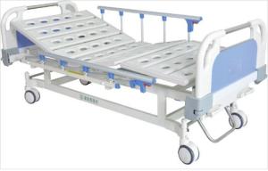 Quality Stamping Forming Movable 2 Crank Manual Hospital Bed wholesale