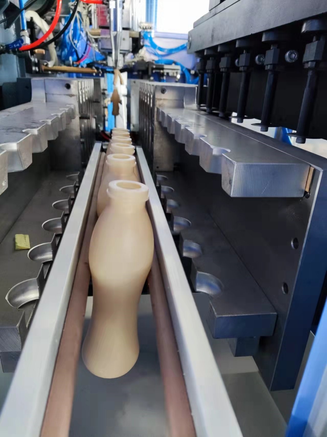 100ml Milk Bottle Blow Molding Machine Making Full Automatic Double Station