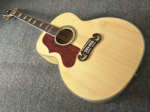 Quality Left hand Acoustic Guitar 43 inches SJ200 Maple Acoustic Guitar Back / Side Tiger Stripes wholesale