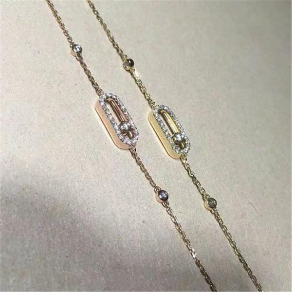 Luxury jewelry factory Luxury Jewelry diamond bracelet 18k white gold yellow