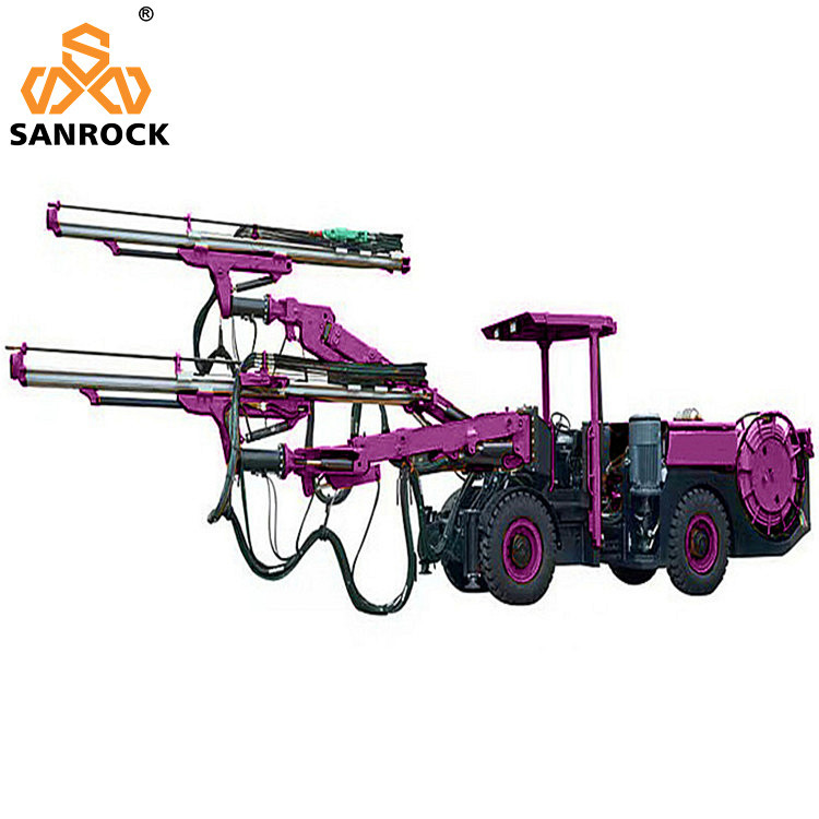 Underground Jumbo Drilling Rig Rotary Borehole Hydraulic Tunneling Drilling Rig Machine