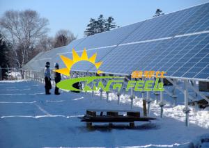 Quality Silver Reliable Photovoltaic Mounting System Ground Mount wholesale