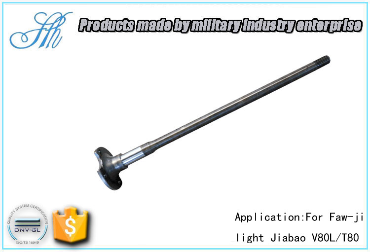 Silver Rear Axle Shaft for FAW 44/9 Differential Ratio Superior Performance