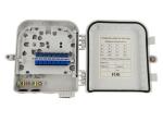 8 Cores FTTH Box Fiber Optic Termination Box Waterproof Wall Mounted 0.66 Kg