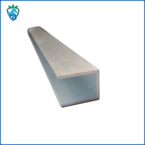 Quality Railing Aluminum Handrail Profile Frameless U - Shaped Floor Card Slot 6060 wholesale