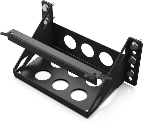 Steel Bolt Battery Mounting Box Tray Bracket for Secure Marine Battery Storage