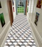 Coil Crystal Velvet Custom Commercial Floor Mat For Entrance Corridor Stairway