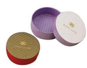 Quality Round Shape Cosmetic Packaging Box Cutomized Service Accepted wholesale