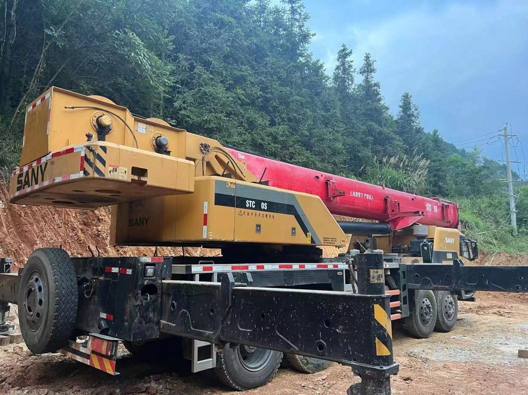 2017 Good Original Condition Top Quality 75t Truck Crane Mobile Crane Euro V Emission Standards Factory Directly Sale