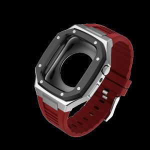 Quality Odm Apple Watch Case 45mm 44mm 41mm Silicone Strap Apple Watch Metal Case wholesale