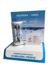 PMMA Waterproof Retail POP Displays Multiscene For Earphones