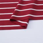 Anti-Pilling Comfortable High Color FastnessStriped Knit Fabric For Casual Wear