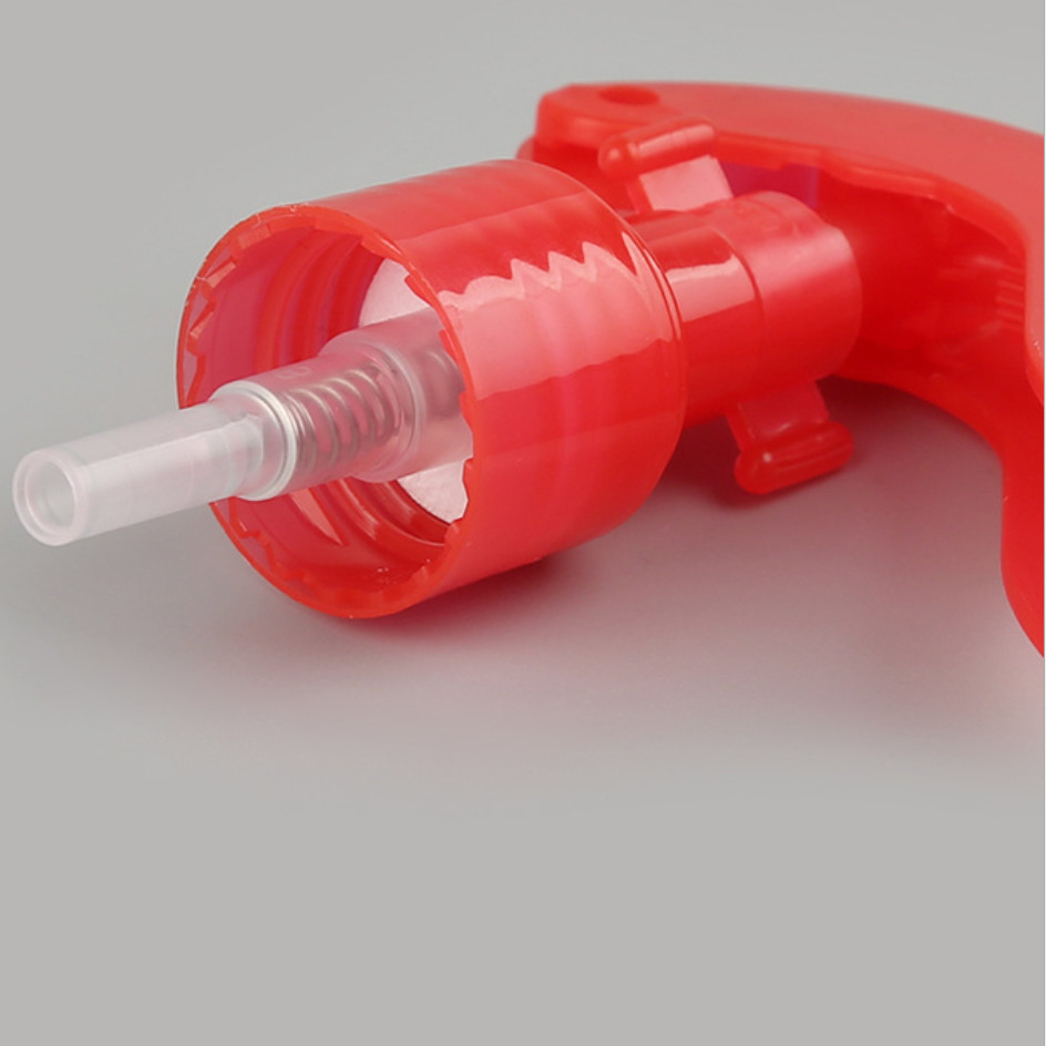 Red 24MM Mini Trigger Sprayer With Tube Chemical Resistant