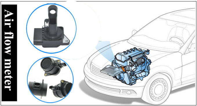 273 094 09 48 2730940948 Air Flow Mass Meter Sensor For Mercedes Benz W221 W164