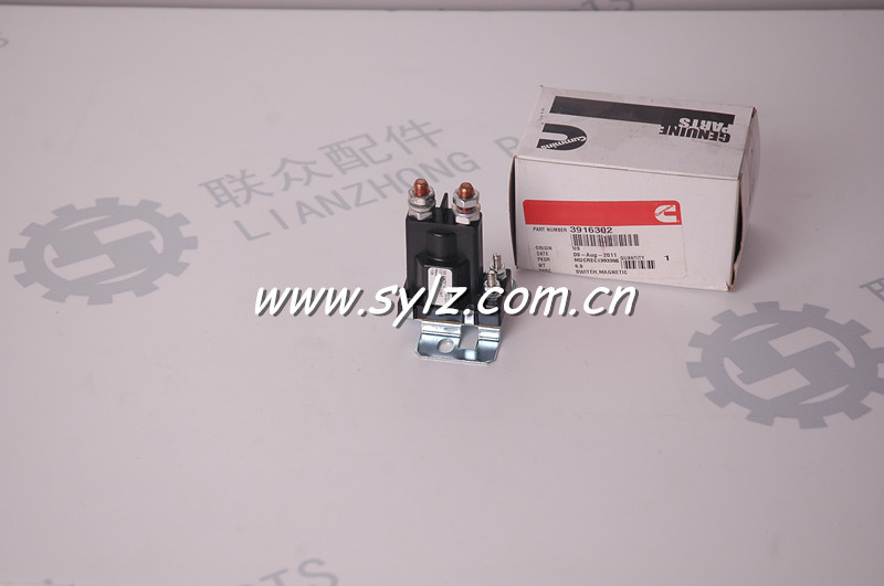 Hot sale Chinese Original 6CT Cummins diesel engine part 24V Magnetic Switch 3916302
