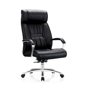 Quality Black Executive Office Chair Rolling Swivel PU Leather Chair wholesale