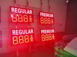 Aluminum Alloy IP65 8 Inch 220V Gas Price Light Display