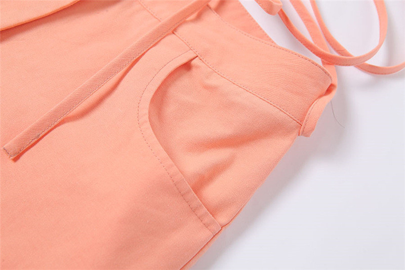 Thick 2 Piece Casual Pants Set Short T Shirt High Waist Straight Leg Pants Suit