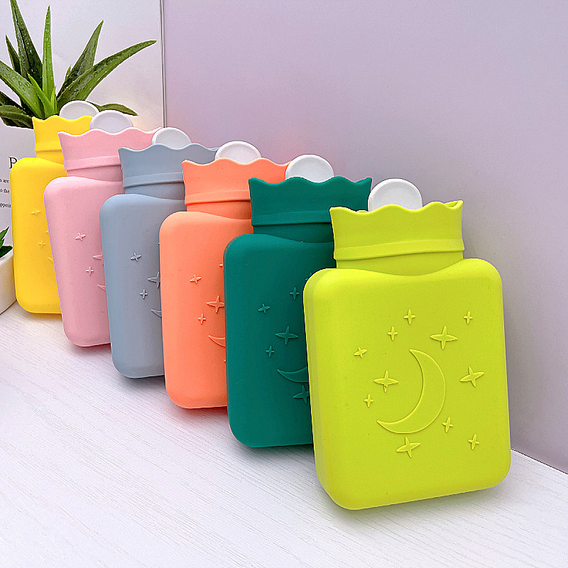 2 Liter Silicone Hot Water Bottle With Screw Cap Silicone Hot Water Bag