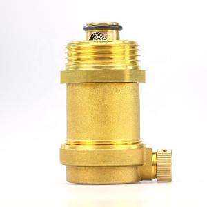 Quality RoHS Single Ball Air Valve , Brass Auto Air Exhaust Valve wholesale