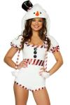 sweet sassy cute santa dress costume , mascot cosplay adult elf costume