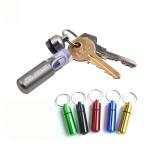 Portable medicine box storage keychain 50*14mm logo customized