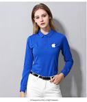 Uniform Work Polo T Shirts Modern Fashion Design Unisex Garments Launderable