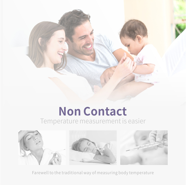 Best Baby Non Contact Forehead Ear Digital Infrared Thermometer Temperature Gun