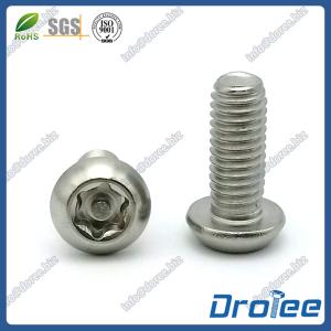 Quality Stainless Steel Button Head Torx Tamper Proof Security Screws wholesale