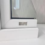 GKBM 60 UPVC Casement Window Profiles With Drainage Grooves Design
