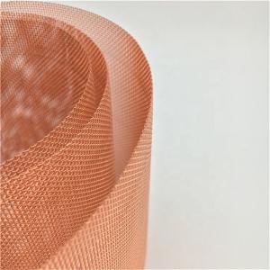 Quality Wear Resistant Copper Wire Mesh For Aerospace / Information Industry wholesale