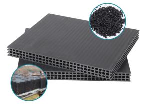 Quality PP Fluted Hollow Construction Formwork 12mm 15mm 18mm wholesale