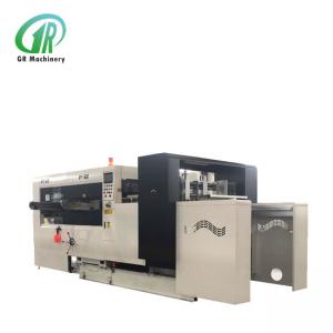 China Flatbed Platen Carton Cutting Machine Cardboard Die Cutter 3500pcs/Hour on sale