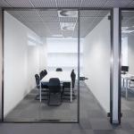 Privacy Protection Commercial Glass Partitions Customizable With Modern Design