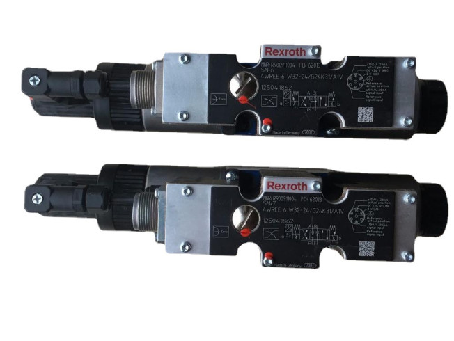 Rexroth R900928553 Hydraulic Proportional Valve R900927230 4WREE10E75-23/G24K31/A1V