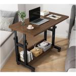 Commercial Furniture General Height Adjustable Brown Wooden Coffee Table for