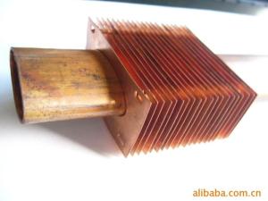 China Embedded Square Fin Tube Longitudinal Spiral Aluminium Copper on sale