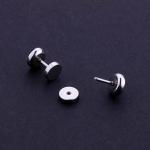 Wholesale Stainless Steel Clock Logo Fake Ear Piercing,Cheater Ear Piercing