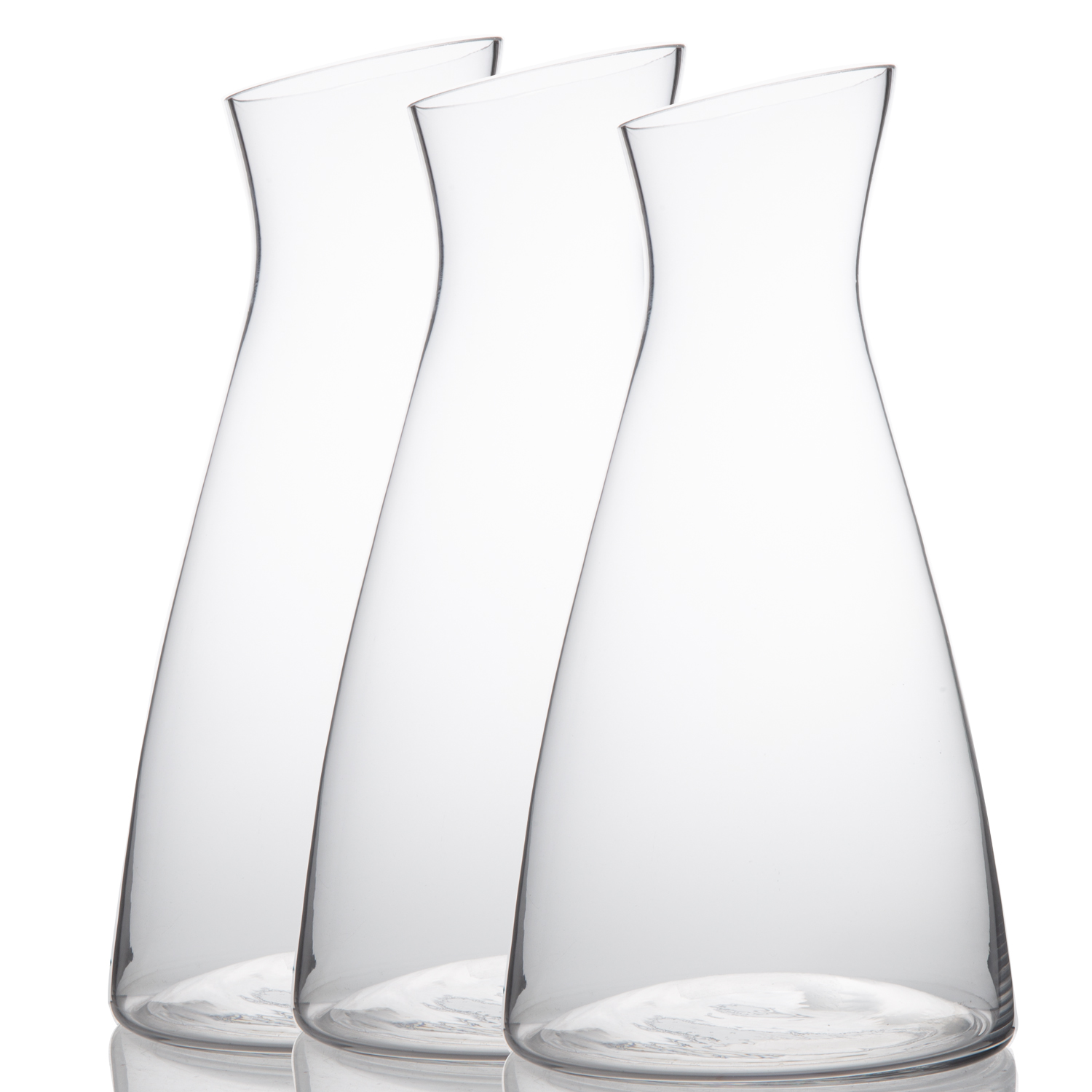 China Made Crystal 1L water drinking bottle glass water carafe for tableware