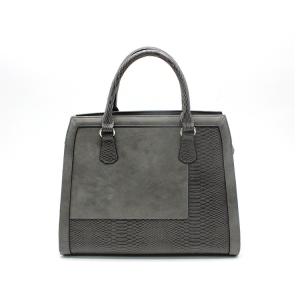Quality Polyester Lining Womens Leather Bag PU Black Leather Crossbody Bag wholesale