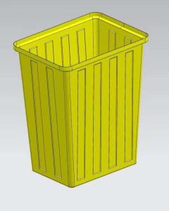 Quality High Tensile Strength Plastic Box Mould 380 Liters Aging Resistance wholesale