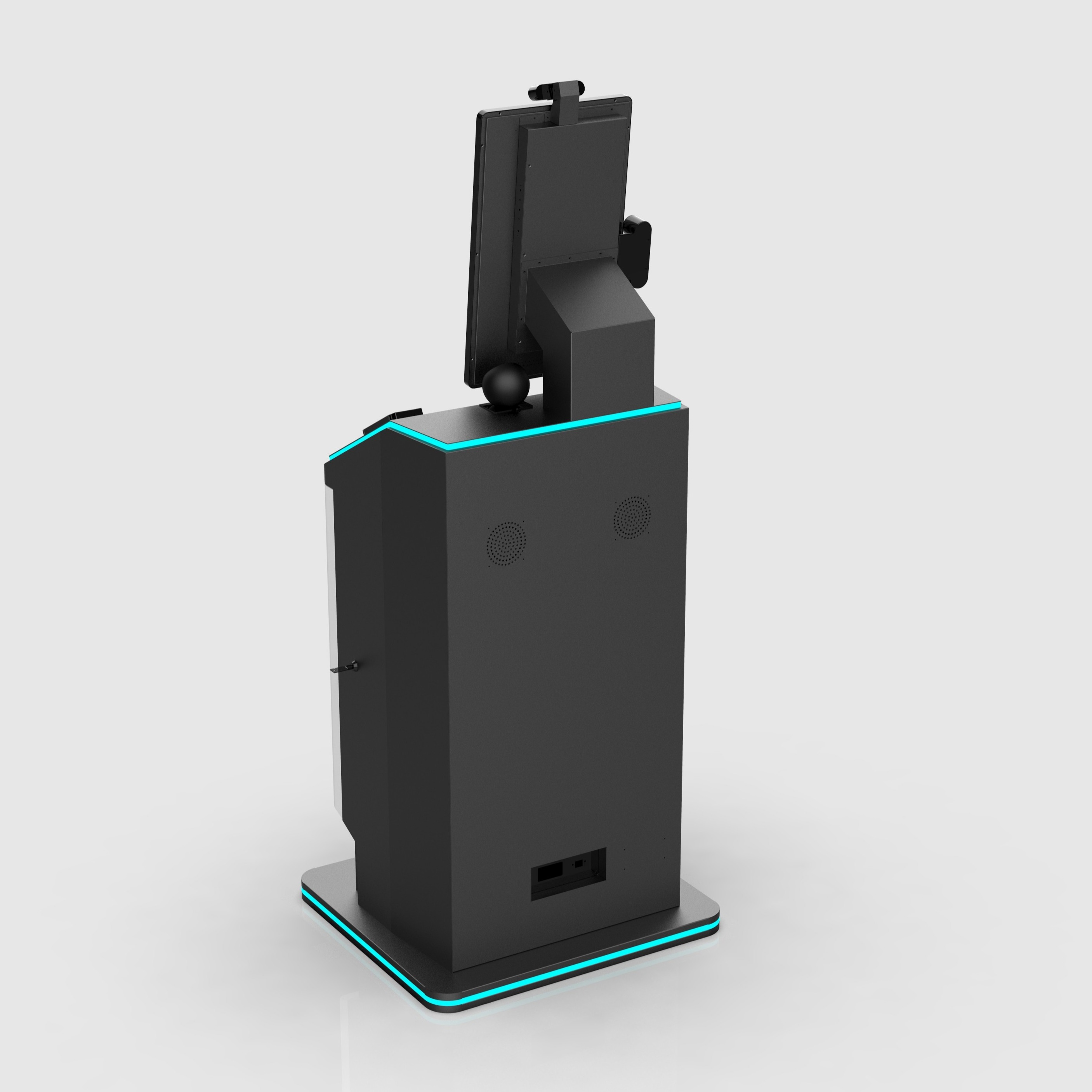 Hotel Self Check In Kiosk With Passport Scanner / Card Encoder Cash Payment