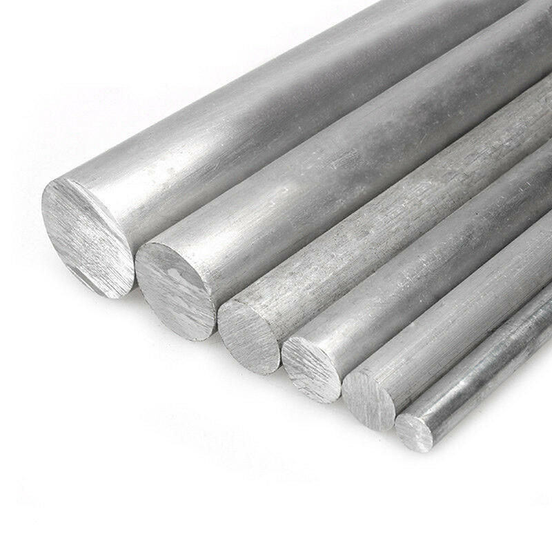 Mill Finish Aluminum Alloy Rod Bars Silver Item Industrial Surface Technique