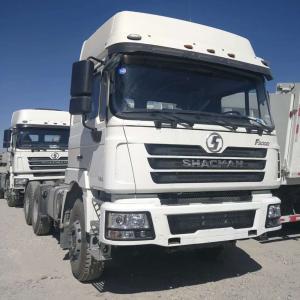Quality Shacman 10 tires 6x4 tractor truck head for sale 420hp heavy tractor truck wholesale