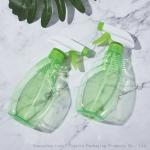 Clear Green Trigger 330Ml Plastic Empty Spray Bottles
