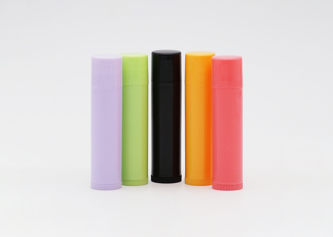 5g Capacity Colorful Fancy Reusable Lipstick Tube