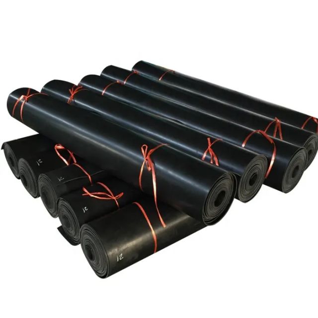 Anti-Slip Nbr Black Roll Rubber Flooring Sheet Mats for Moulding Processing Service