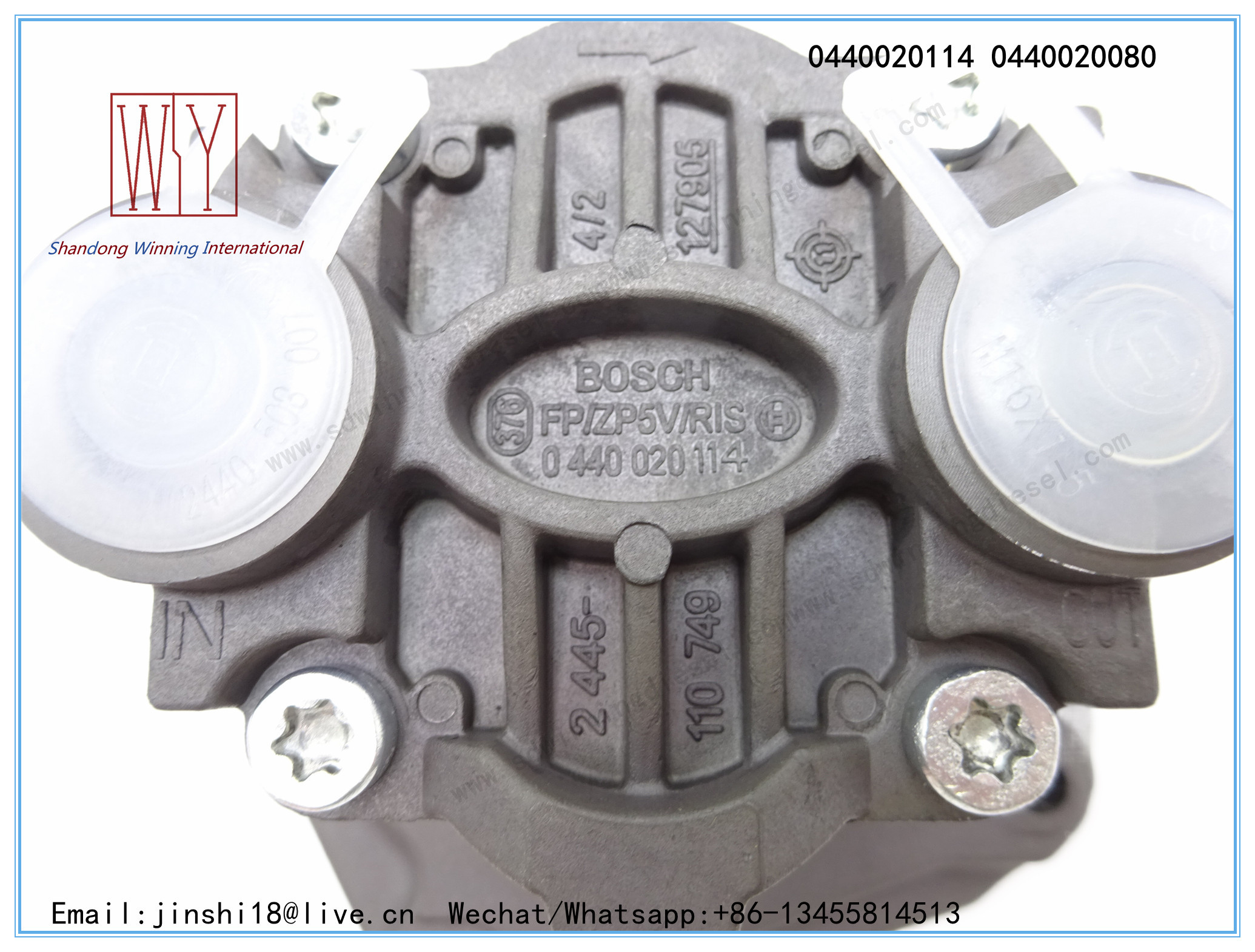 Bosch Genuine and Brand New Feed Pump 0440020114 0440020080 for FPZP5VL1S CP2.2 Pump 0445020061/098/102/115/165/181/184/