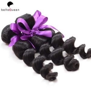 Quality Black Women Use Double Virgin Remy Human Hair Weaving / Real Human Hair wholesale